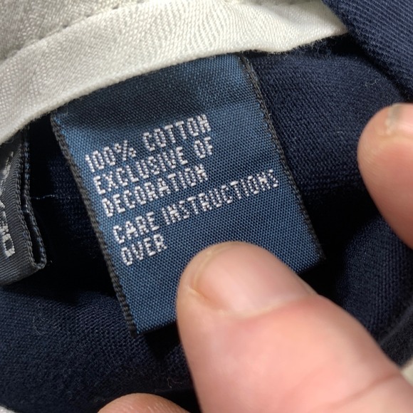 Polo by Ralph Lauren Pants Mens 35x30  Blue Cotton Preston Chino Trousers Preppy - Picture 13 of 13